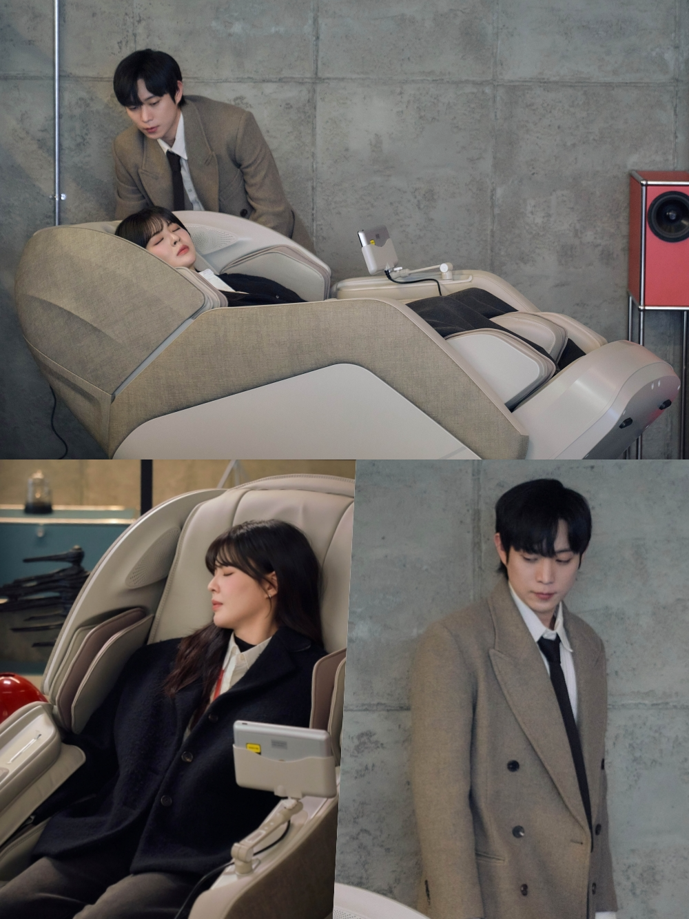 ‘달까지 가자’ 이선빈X김영대, 안마의자 갇힌 첫 만남…'코믹 로맨스' 시동