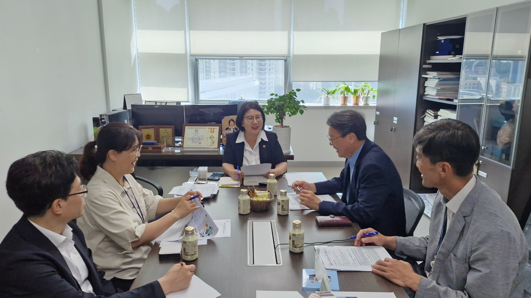 이서영 경기도의원,서울공항 고도제한 문제 해결 방안 논의