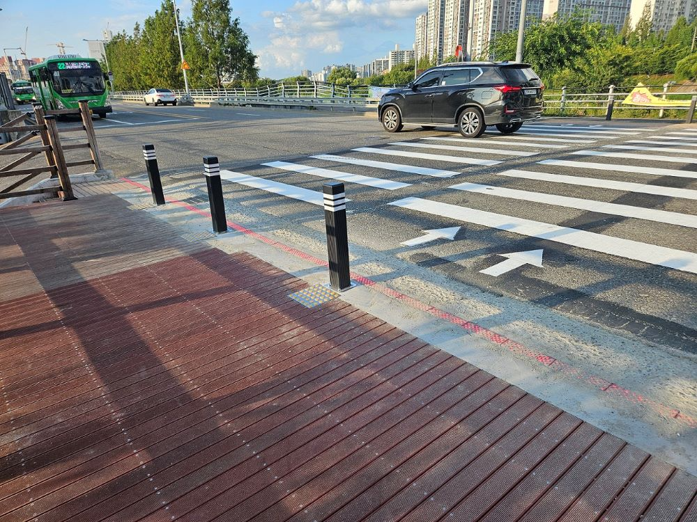 대전시, 버드내중 삼거리 교통환경 개선…학생 안전 강화