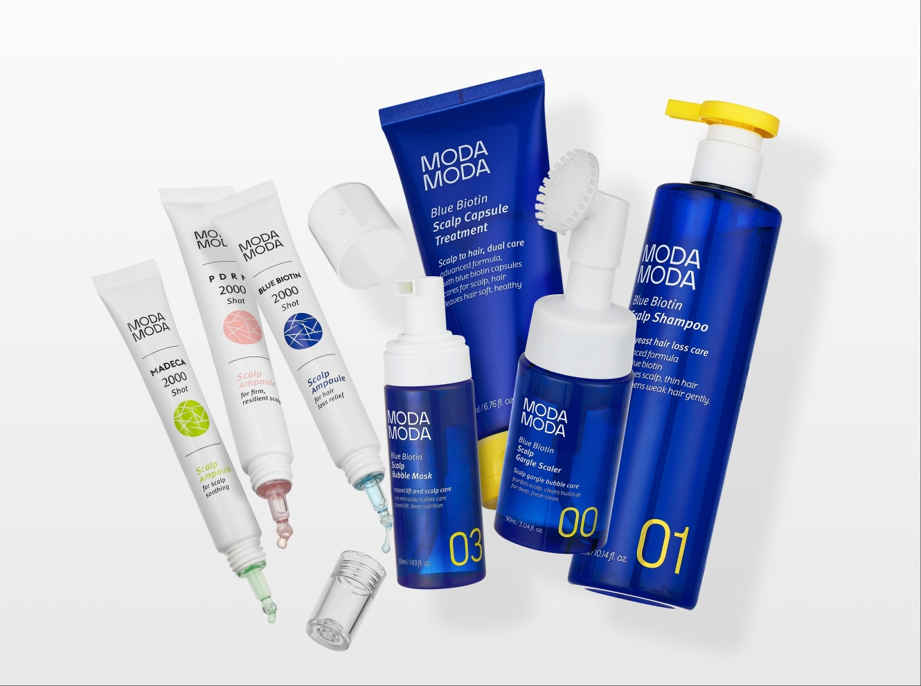 모다모다 신제품 두피가글, 다이소 판매 돌입에 문전성시 이뤄