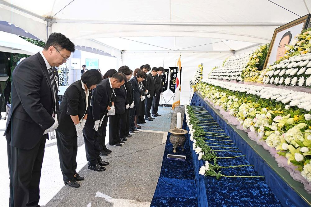 의정부시의회, 故 오범구 의정부시의원 영결식 참석