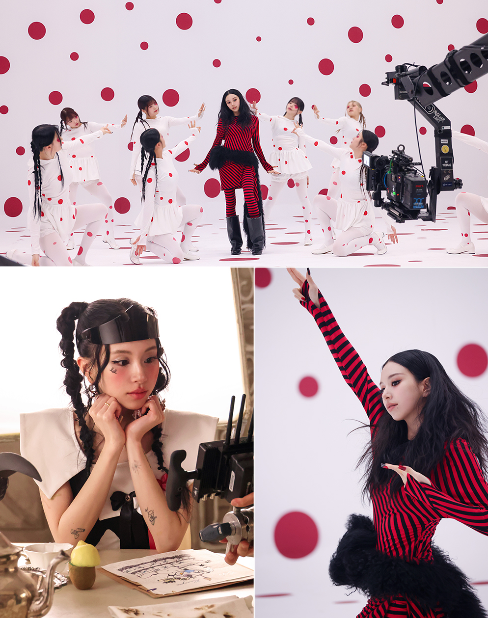 트와이스 채영, 신곡 'SHOOT (Firecracker)' 뮤비 비하인드 공개…판타지 비주얼 눈길