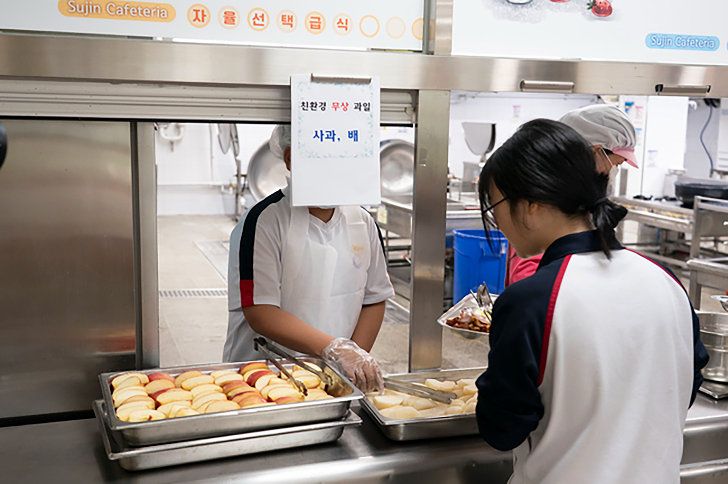 친환경 과일 학교급식 지원 추진