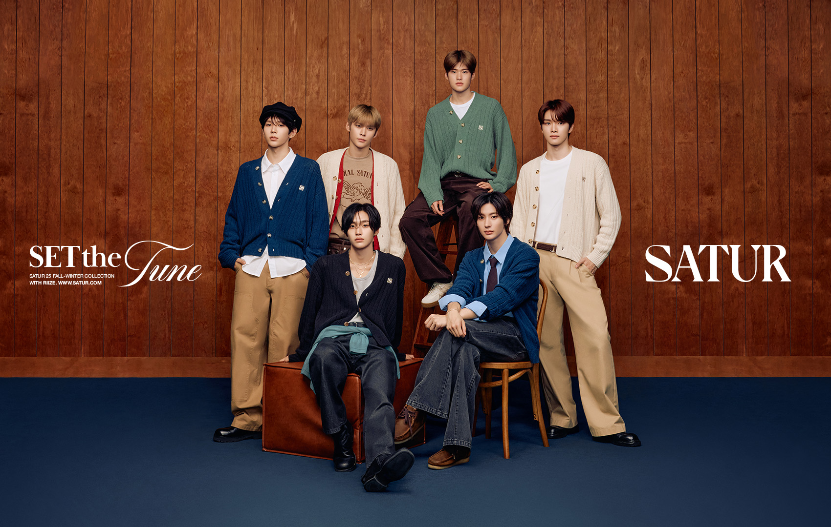 SATUR(세터), K팝 보이그룹 ‘라이즈(RIIZE)’ 모델 발탁..글로벌 캠페인 전개