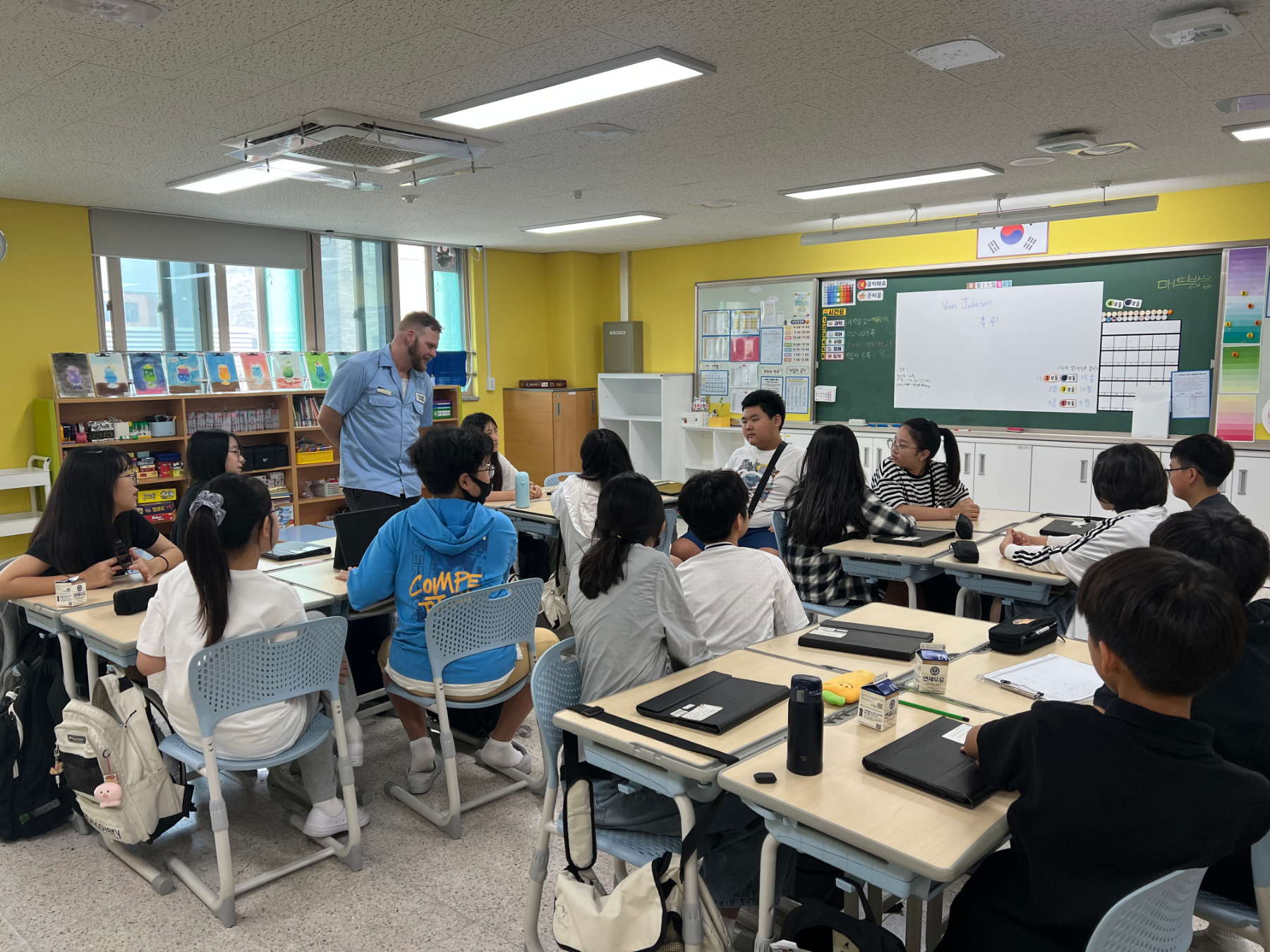 청솔랭귀지스쿨 공유학교 출범 준비