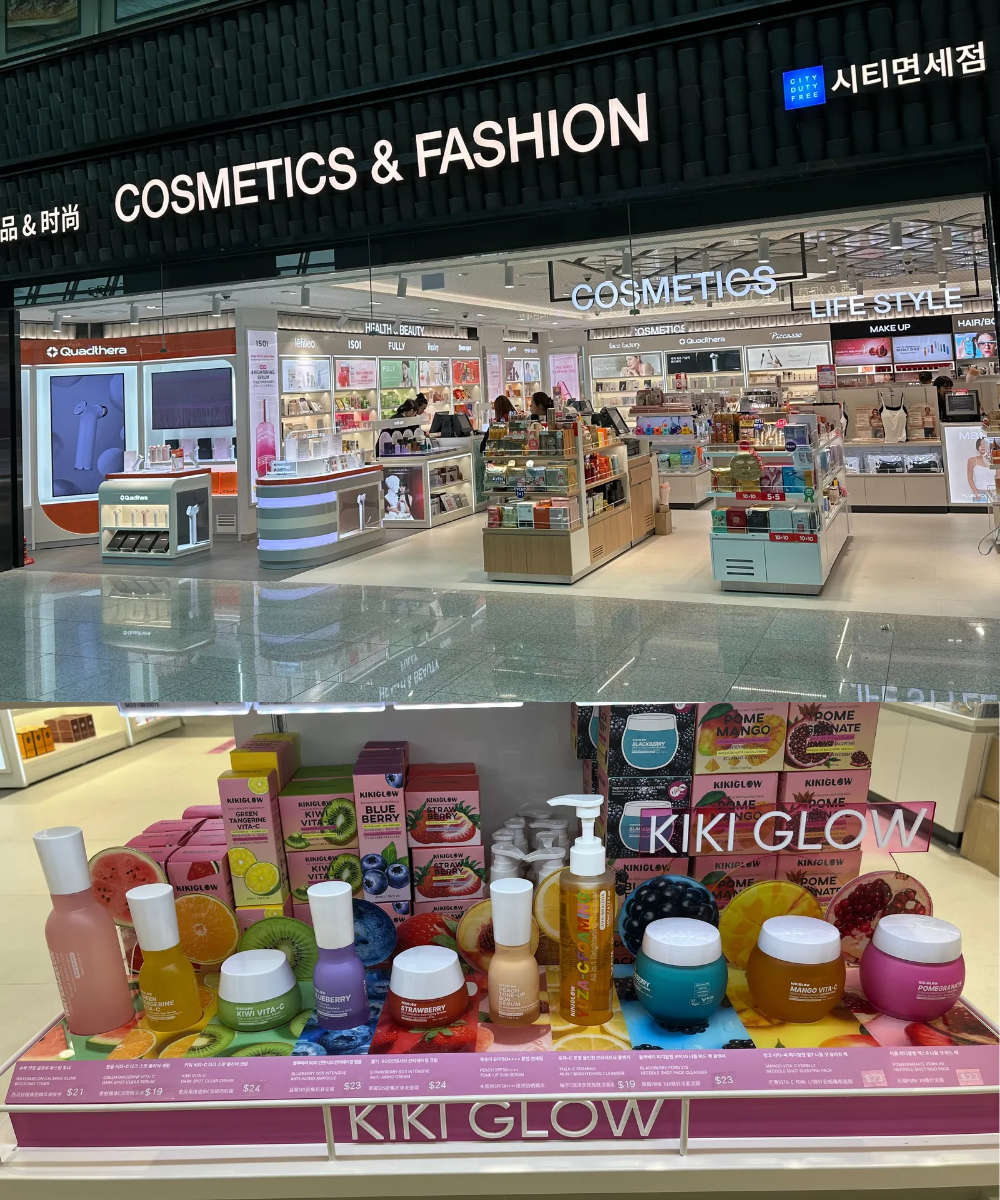 과일 비건 스킨케어 ‘키키글로우’, 인천 국제공항 시티면세점 코코시티 공식 입점