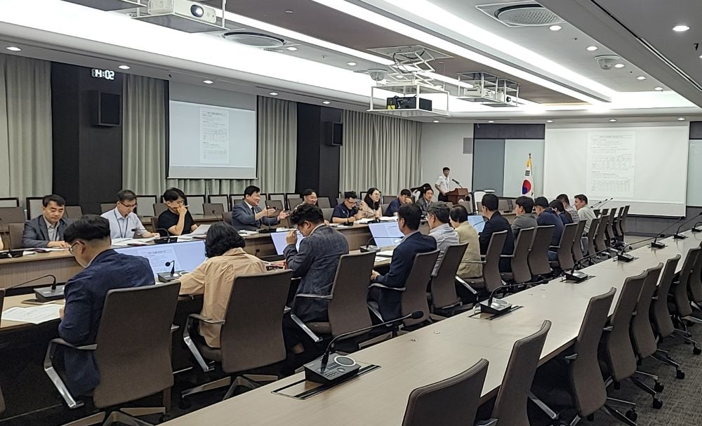 시흥시 지난 상반기에 진행된 신속집행 회의 모습(시흥시 제공)