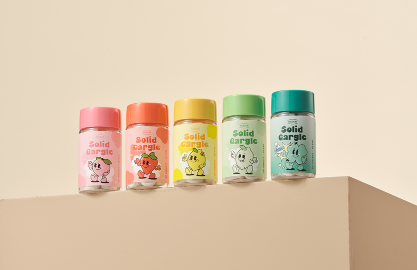 노도르, 고체 가글 리뉴얼 통해 기능·편의성 강화