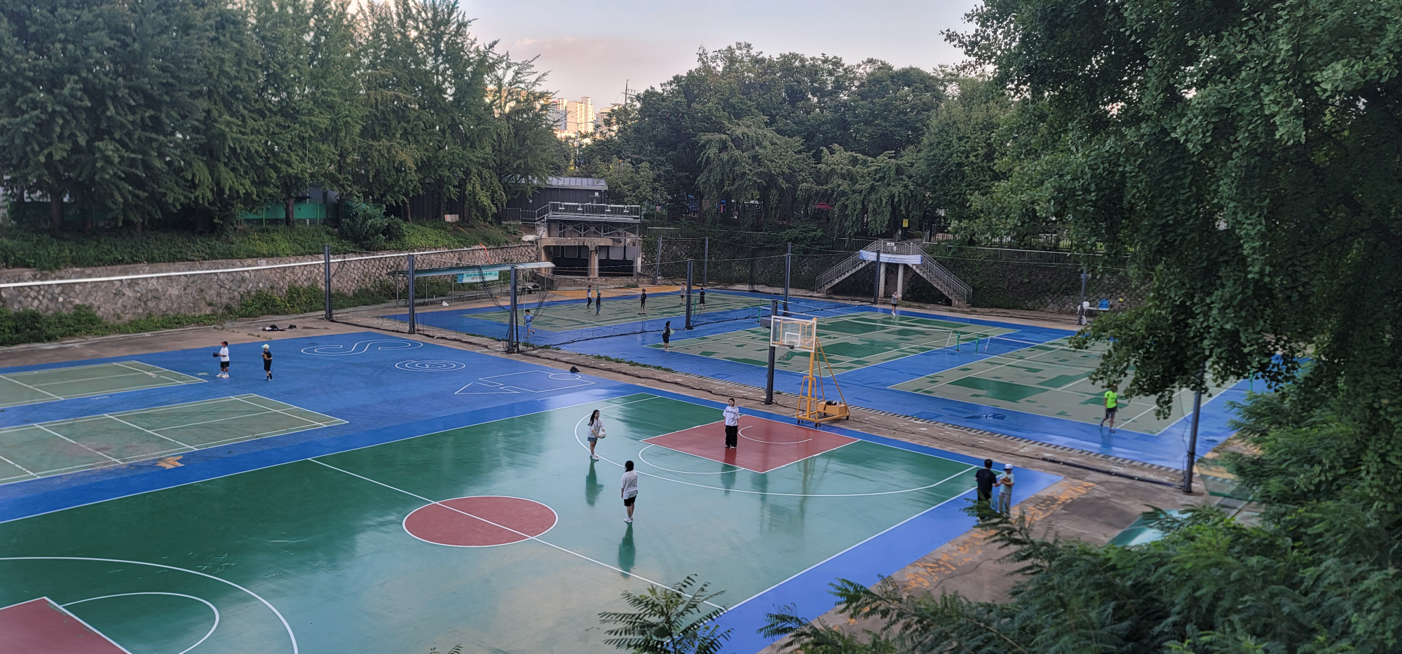 철산배수펌프장 유수지 유입구 수문 설치