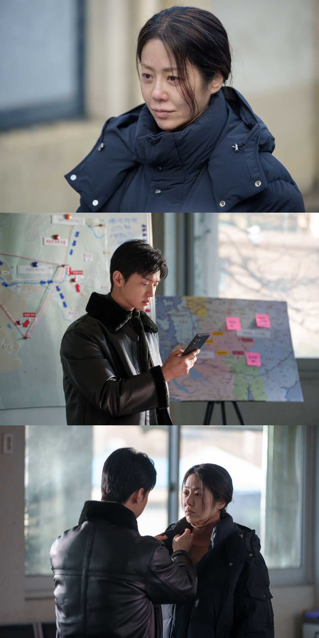 ‘사마귀: 살인자의 외출’ 고현정X장동윤 의미심장 투 샷 ‘위기감 고조’