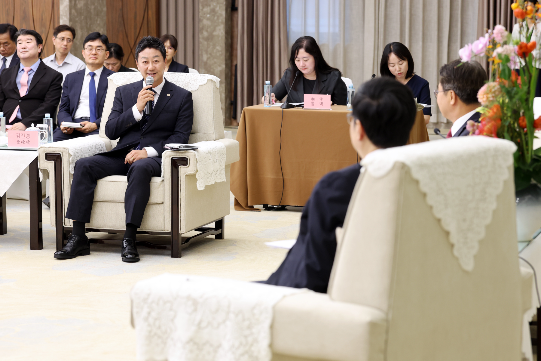 김진경 의장 中 외교 시너지 극대화