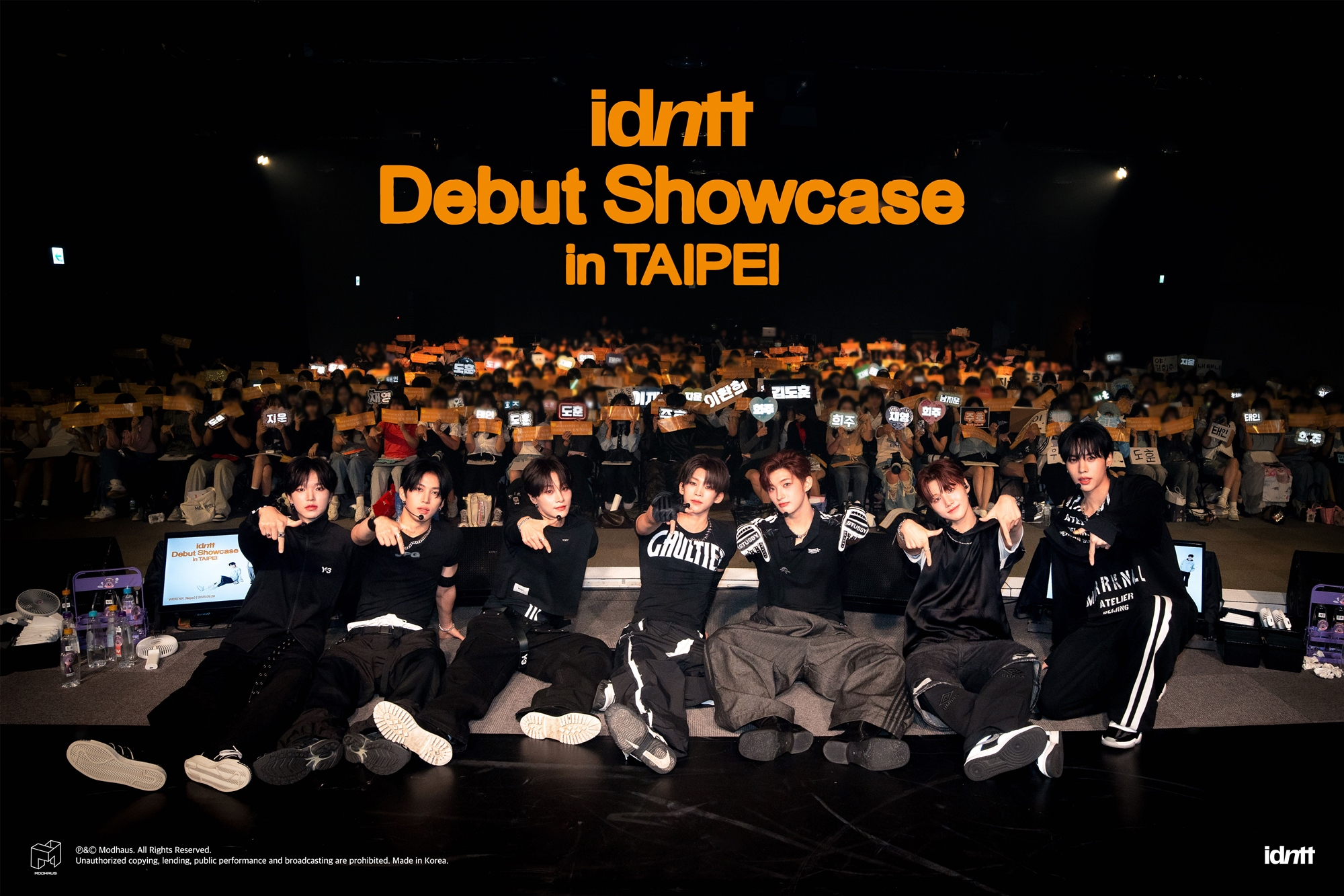 아이덴티티 unevermet, 타이베이 데뷔 쇼케이스 성료…'글로벌 발걸음'