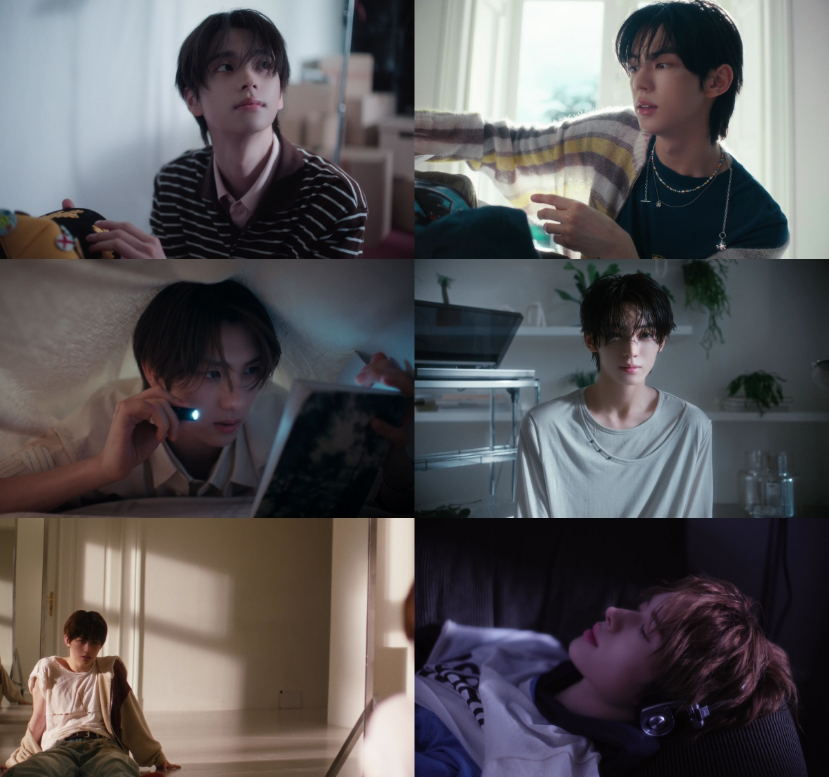 TWS, 섬세한 감성 돋보인 미니 4집 트레일러 공개…좋아하는 것에 푹 빠진 6인 6색 단면