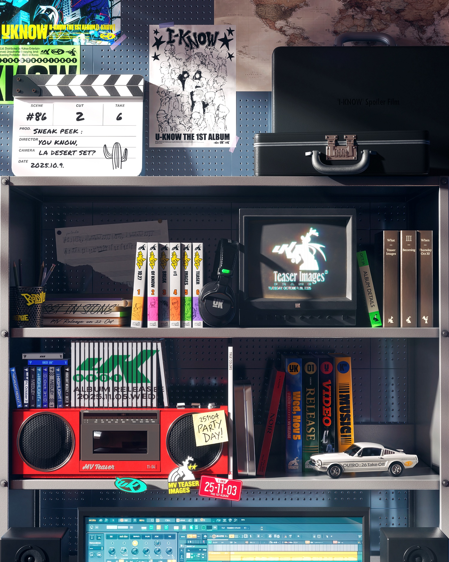 동방신기 유노윤호, 정규 1집 ‘I-KNOW’ 스포일러 포스터 공개…다채로운 티징 콘텐츠 릴레이