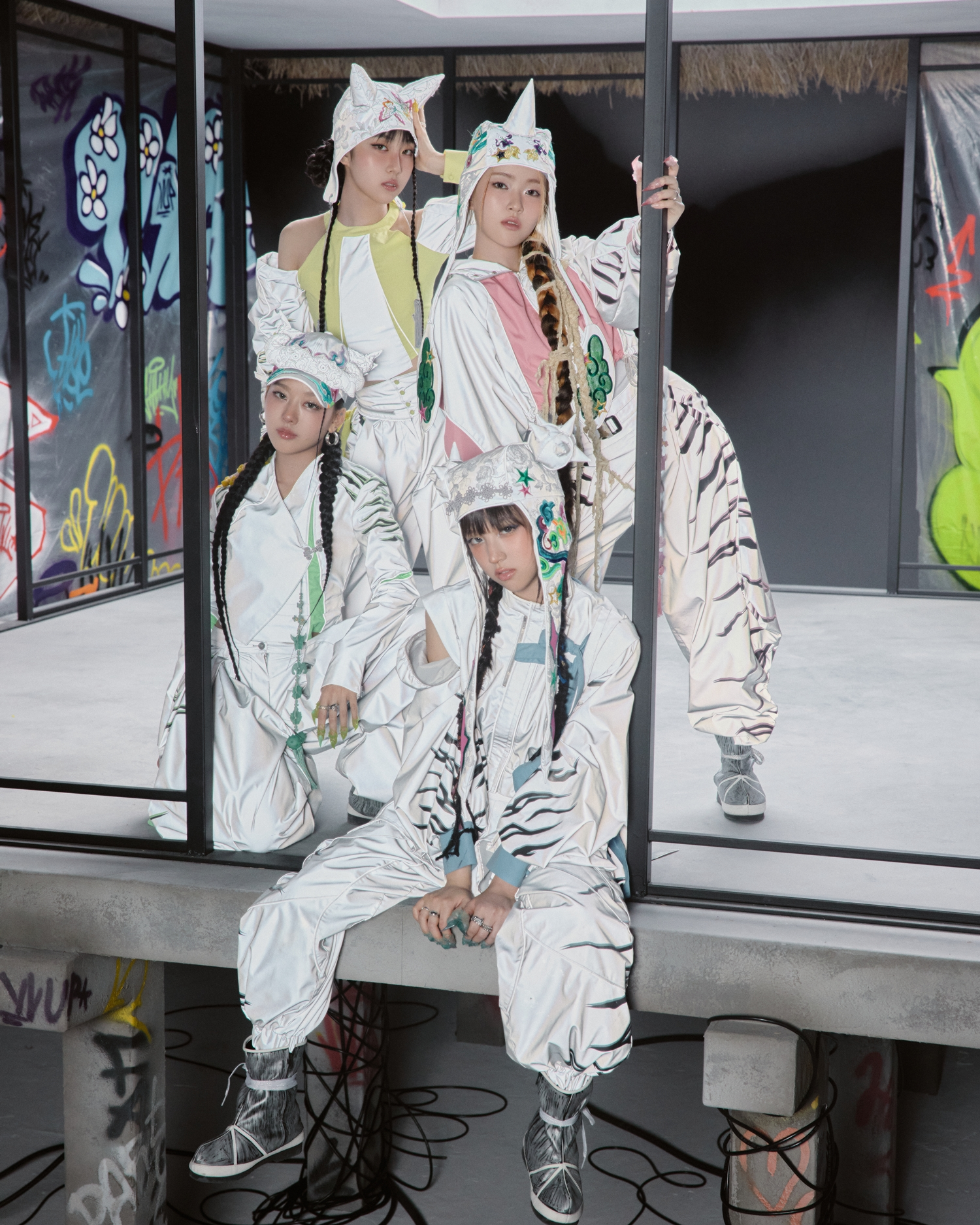 VVUP, 선공개곡 'House Party' 콘셉트 포토 공개…'신비+키치' 도깨비 콘셉트