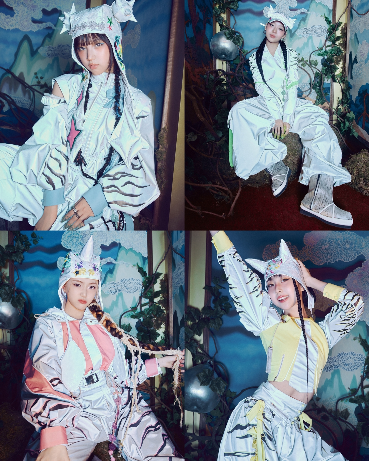 VVUP, 선공개곡 'House Party' 콘셉트 포토 공개…'신비+키치' 도깨비 콘셉트