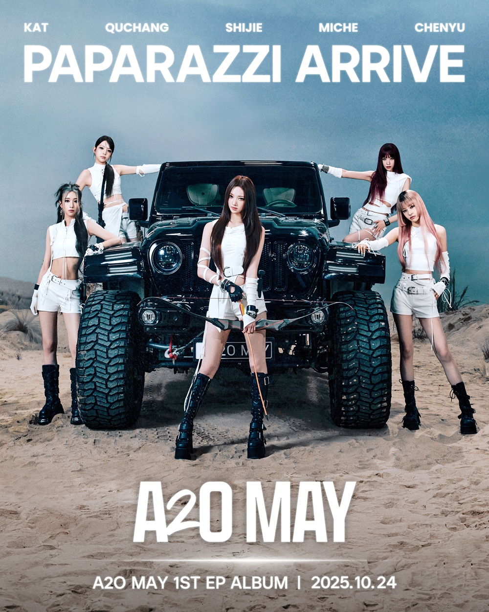 A2O MAY, 첫 EP 앨범 비주얼 포스터·트레일러 공개…역대급 완성도 ‘기대’