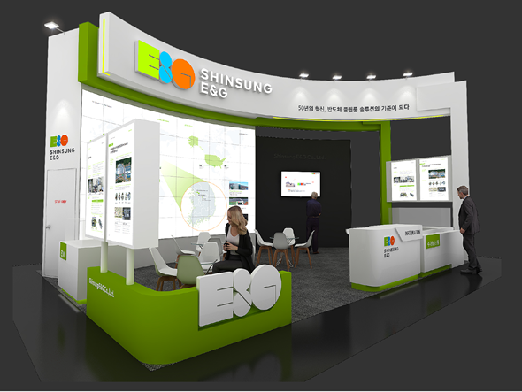 ‘반도체 대전(SEDEX 2025)’ 신성이엔지 부스 조감도