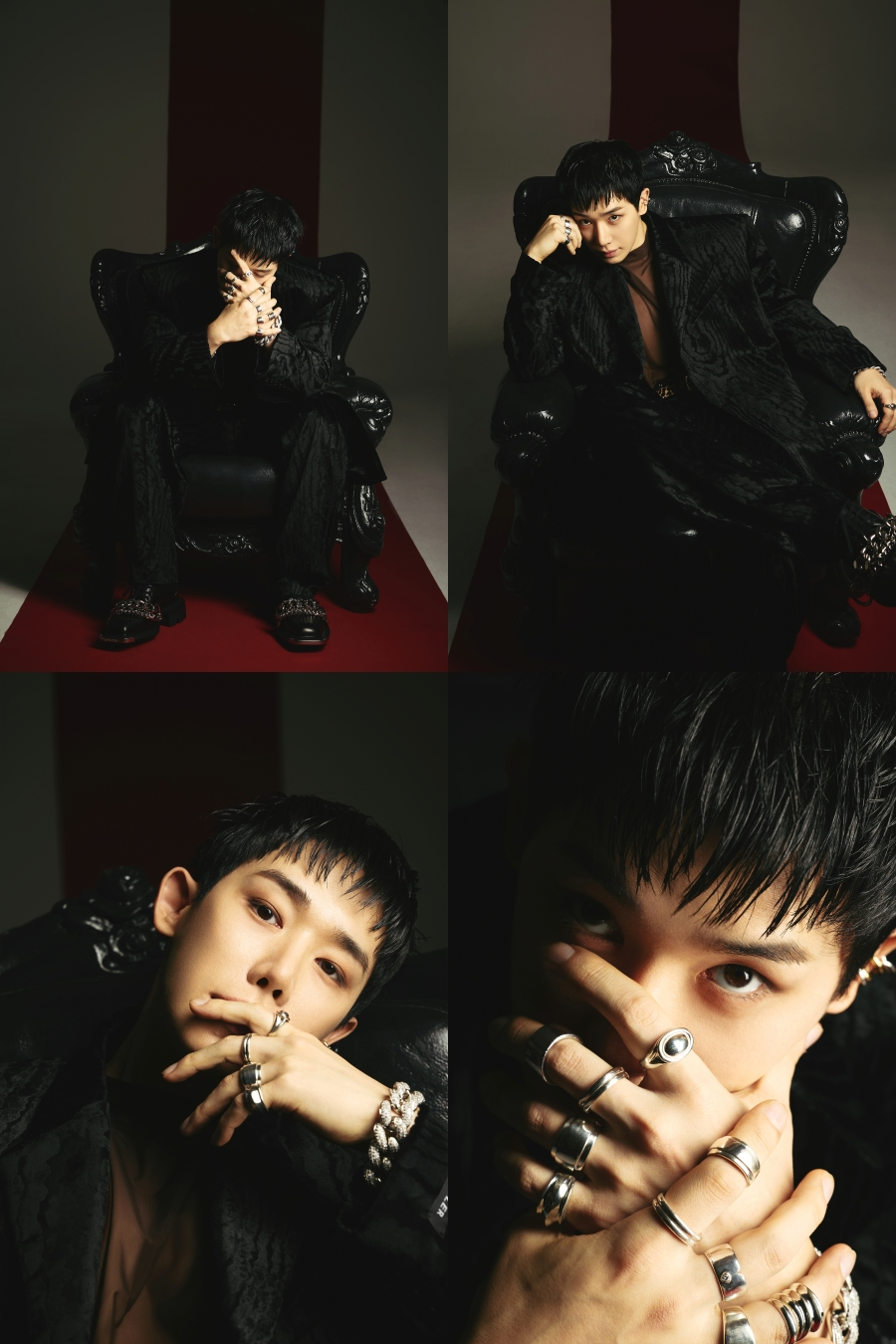 원호, 첫 정규 앨범 콘셉트 포토 공개…시크 블랙 슈트+범접불가 카리스마