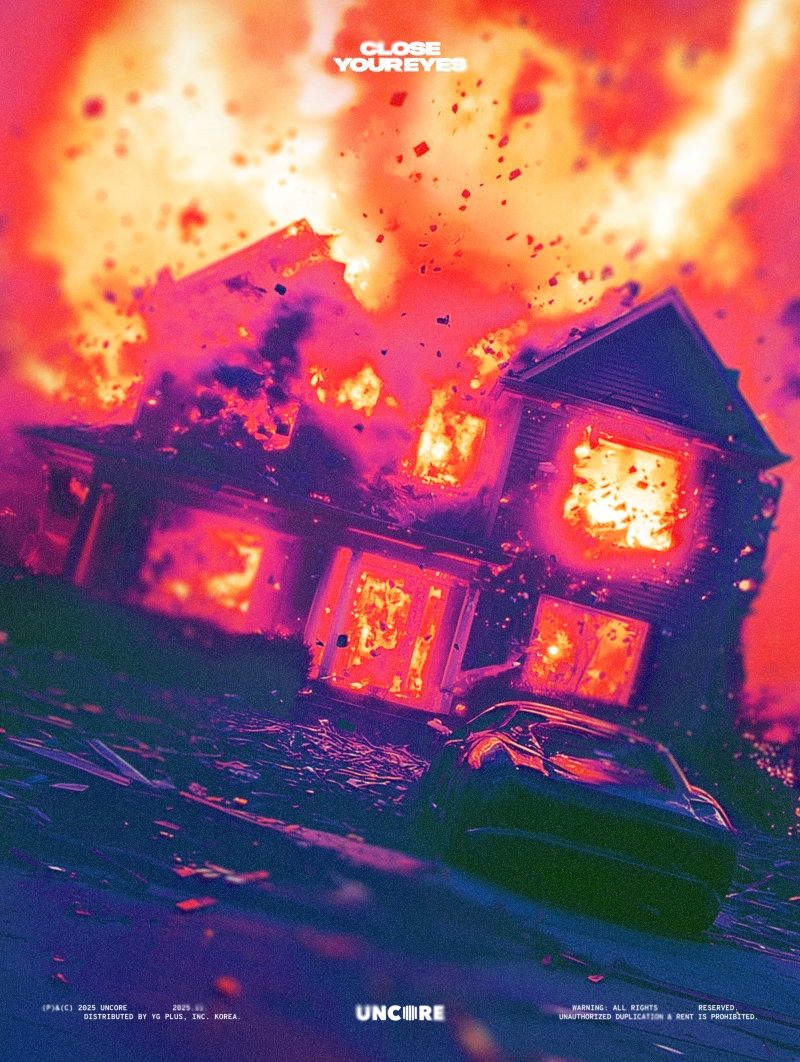 클로즈 유어 아이즈, 내달 11일 컴백 확정…미니 3집 '블랙아웃' 포스터 공개