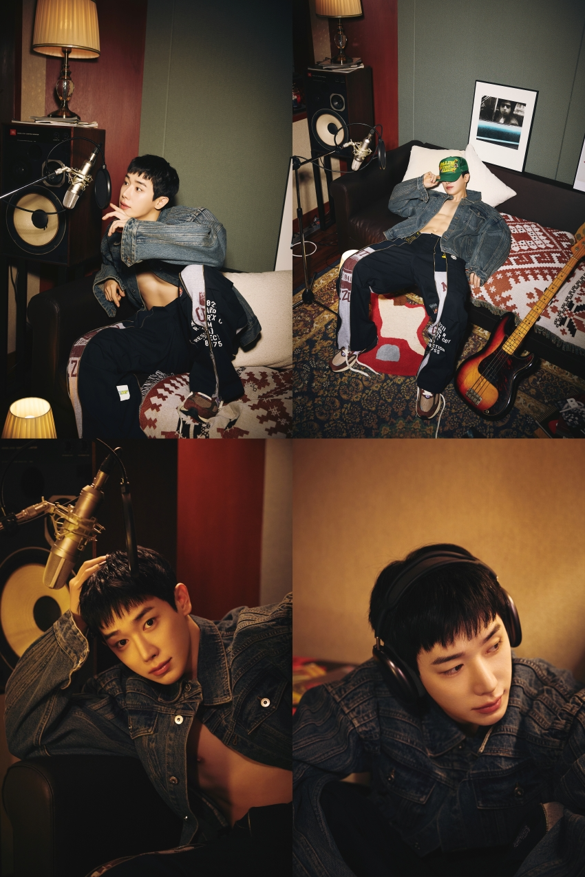 원호, 첫 정규 앨범 새 콘셉트 포토 공개…복근 위 재킷 파격 스타일링에 '팬심 들썩'