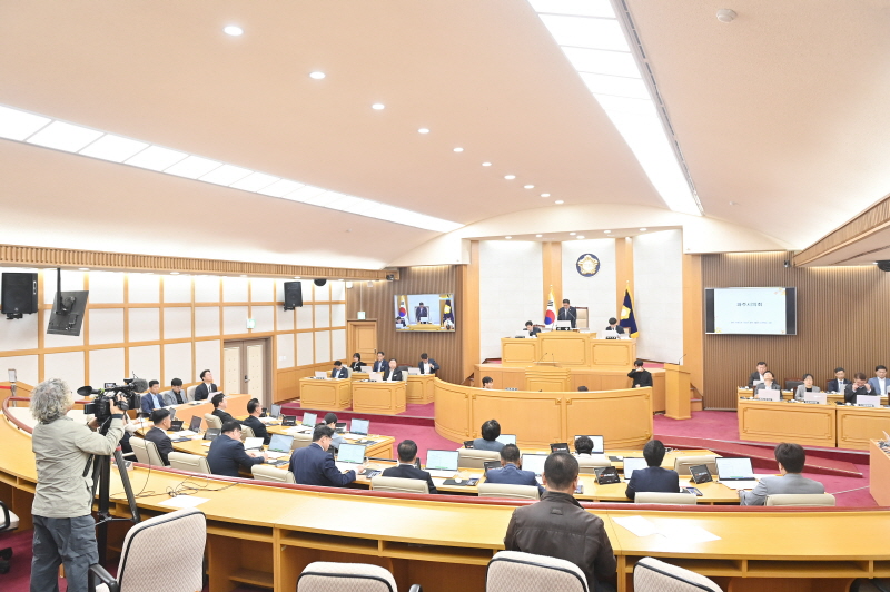 제259회 파주시의회 임시회 폐회