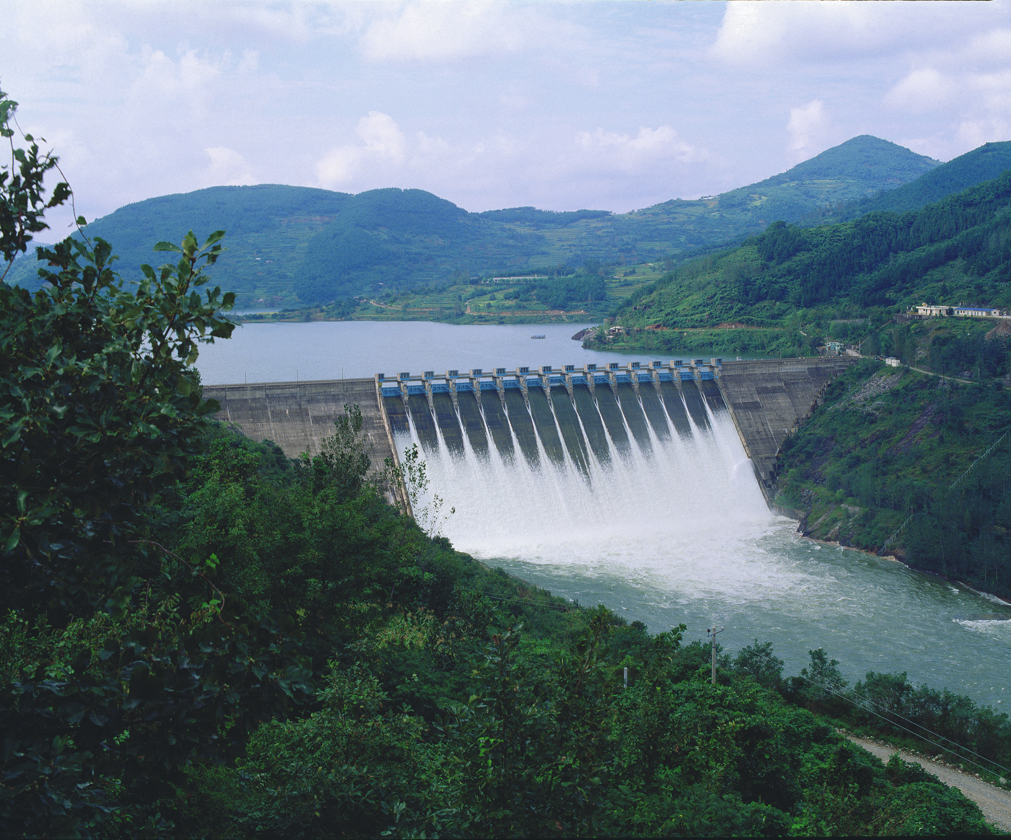 섬진강댐 전경