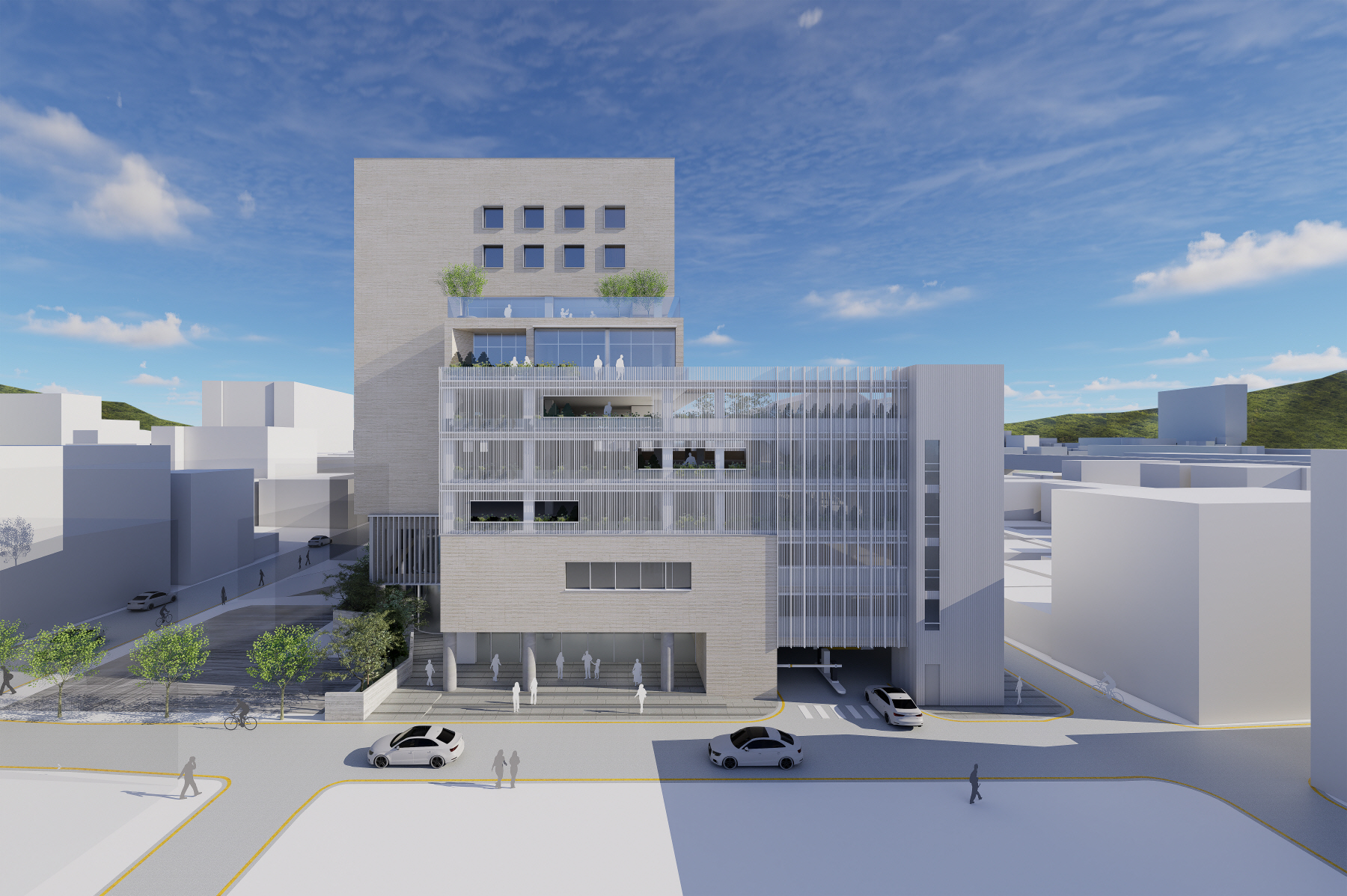 김량장 스마트워크 플랫폼 조감도