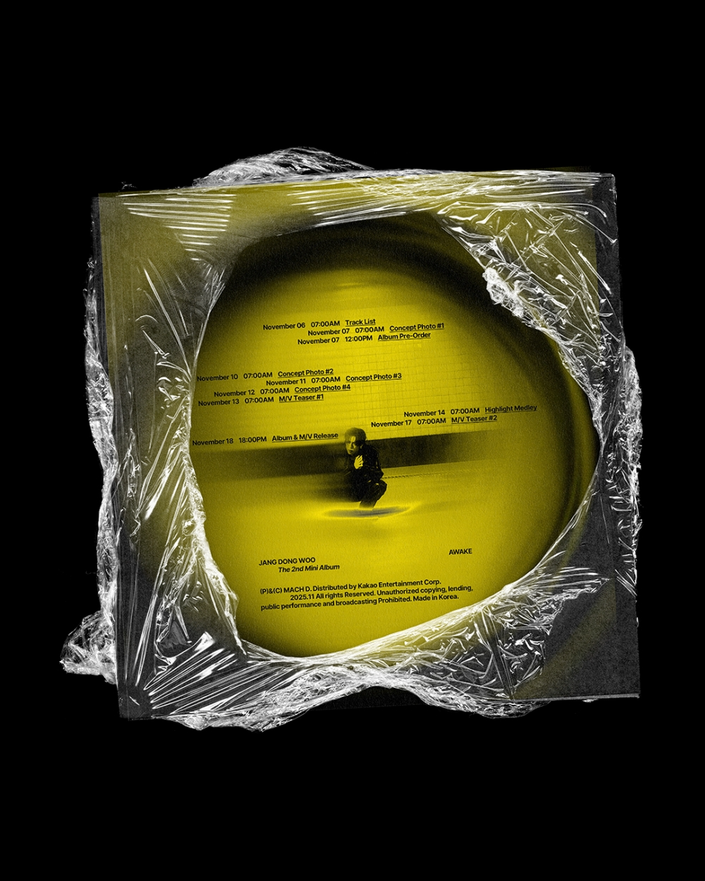 인피니트 장동우, 18일 미니 2집 'AWAKE' 발매…컴백 스케줄러 공개