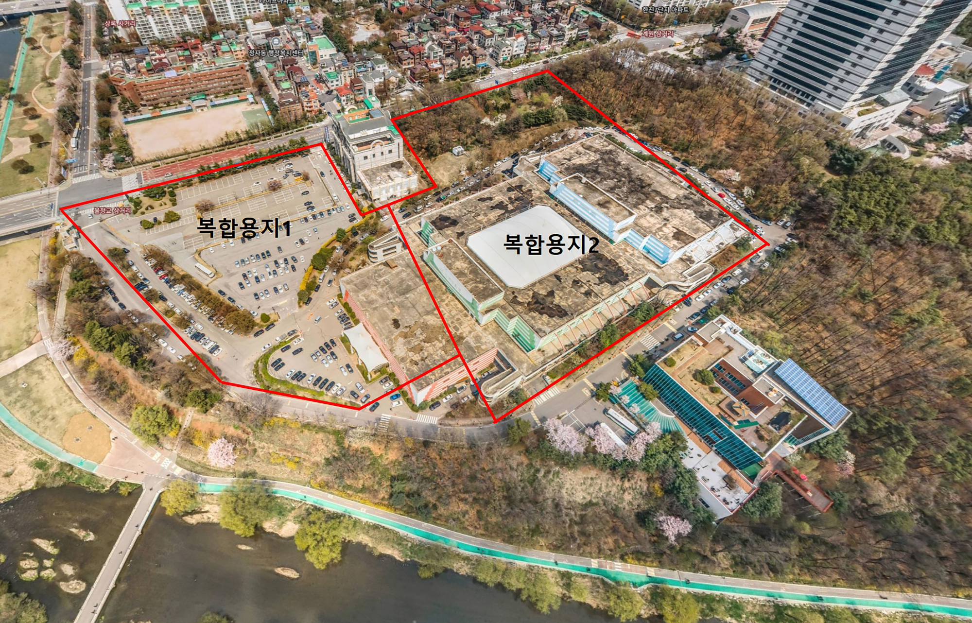 성남시 바이오헬스 첨단 클러스터 조성사업 부지