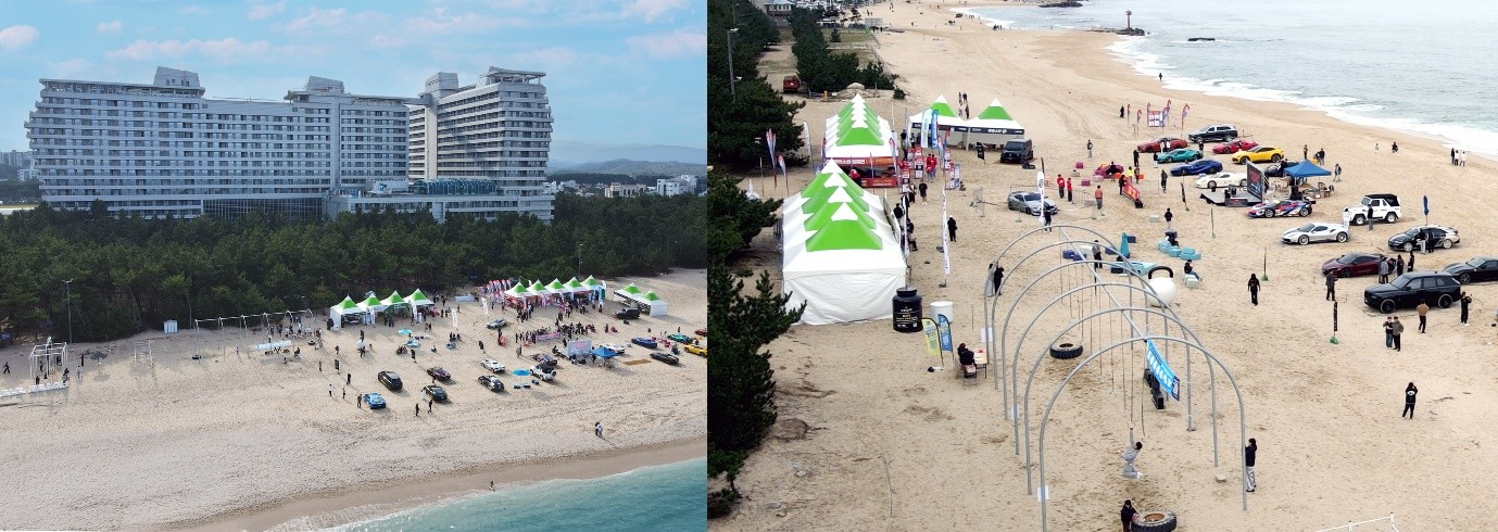 강릉에서 펼쳐진 이색 해변 모터쇼, SUPER BEACH FESTIVAL 개최