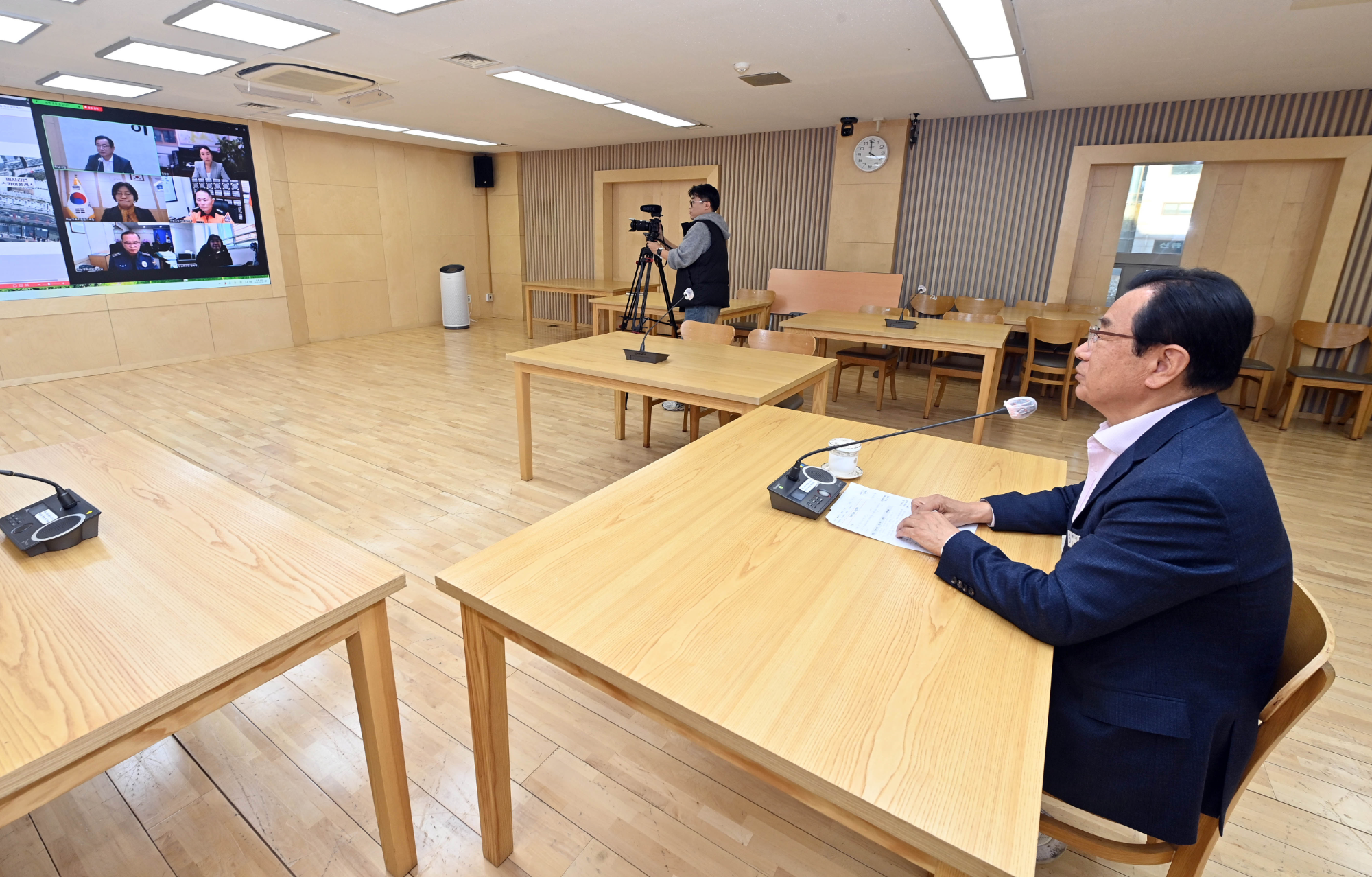 하남시, 기관장·민원인 화상 소통