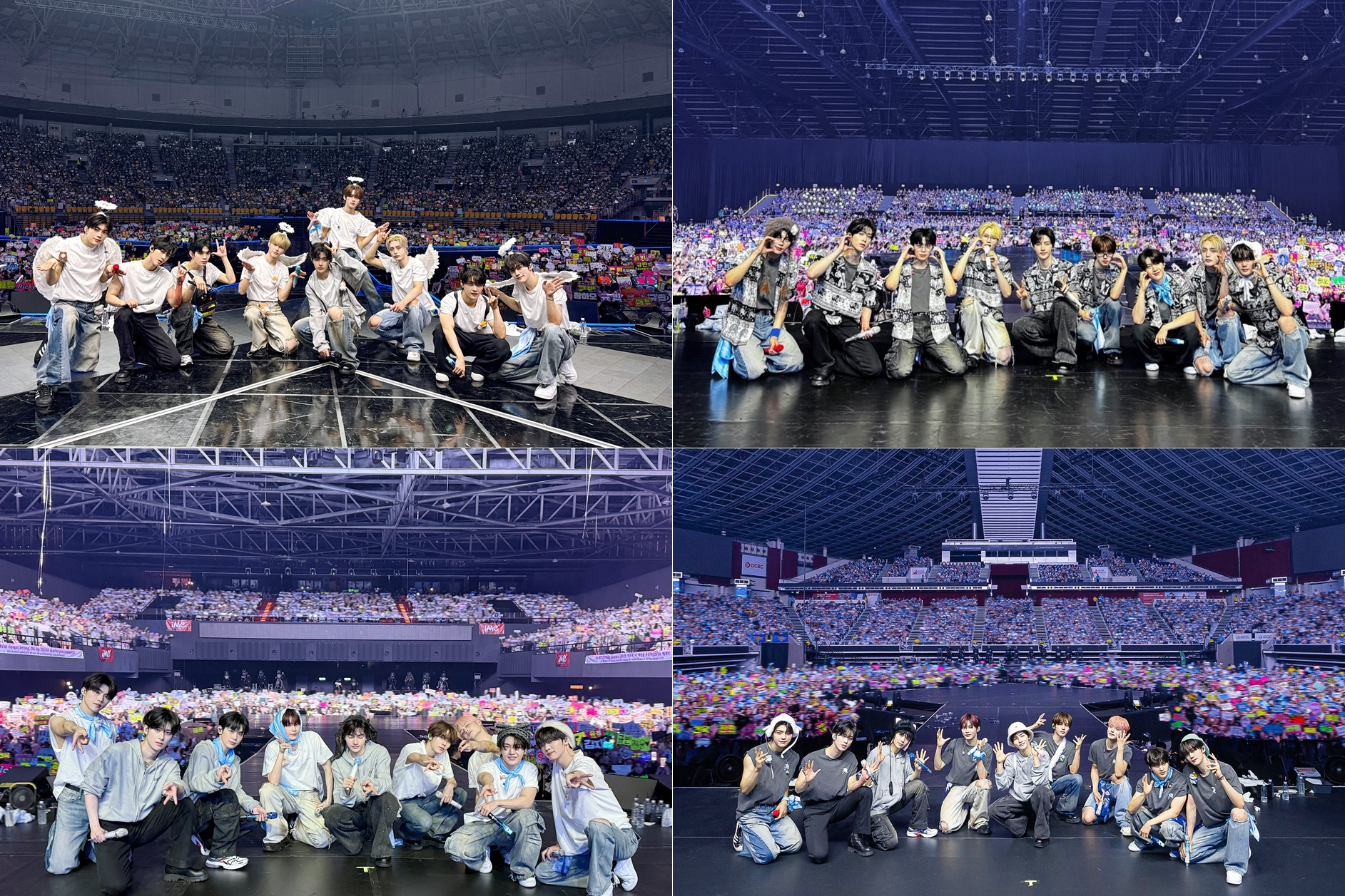 제로베이스원, 2025 월드투어 ‘HERE&NOW’ 순항…‘보컬+퍼포먼스+연출’ 완벽 3박자