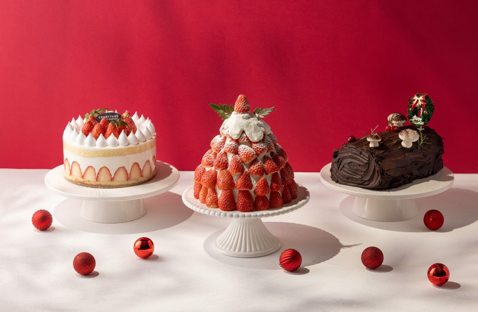 코트야드 메리어트 서울 타임스퀘어 호텔, 12월 한정 ‘크리스마스 시즌 케이크 컬렉션’ 선봬