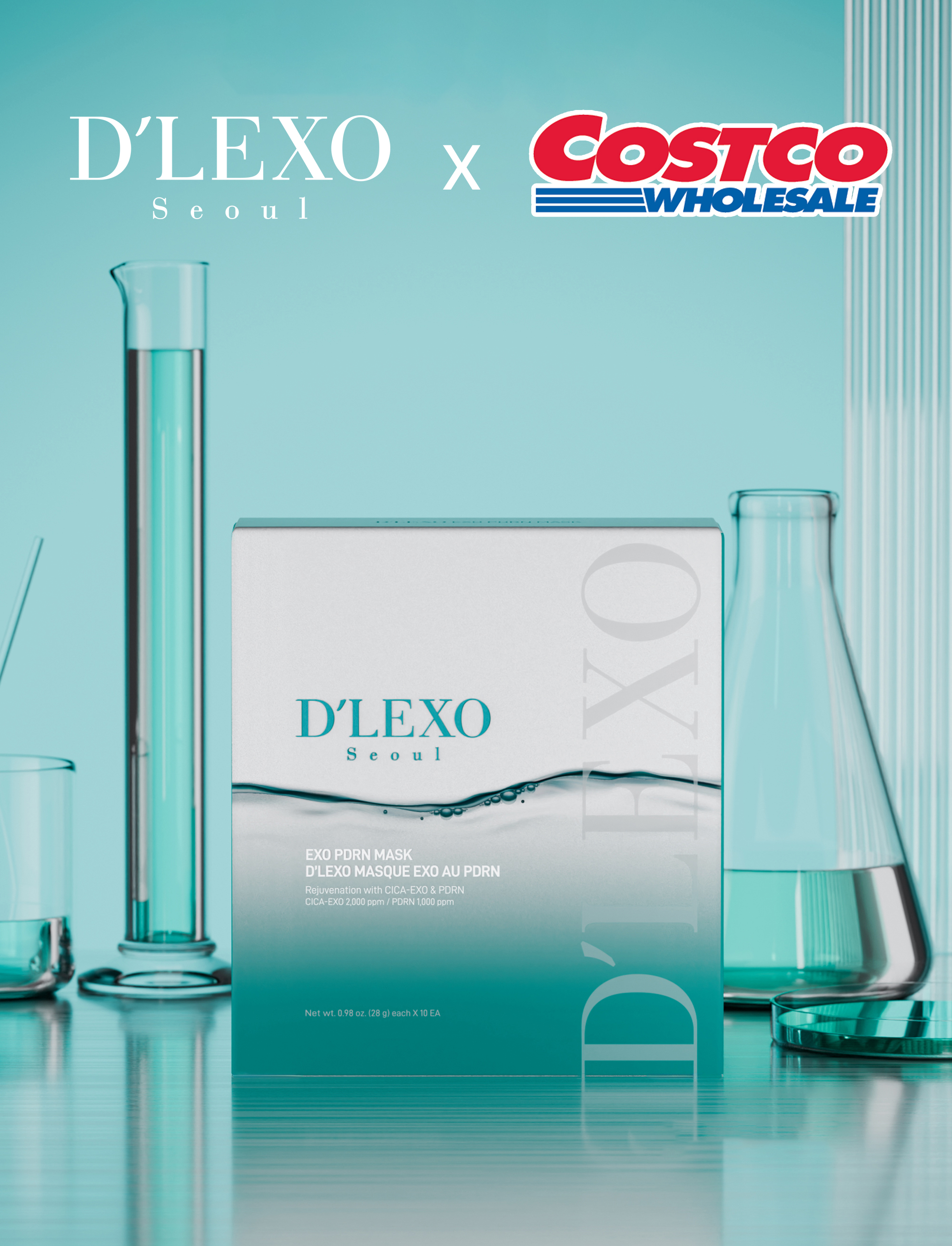 더마라인, 디렉소 EXO PDRN 마스크로 북미 시장 진출 가속, 미국 코스트코 입점