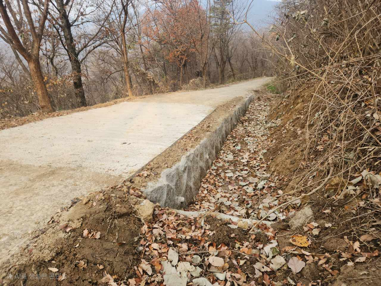 모현읍 왕산리 태교숲길 정비 완료