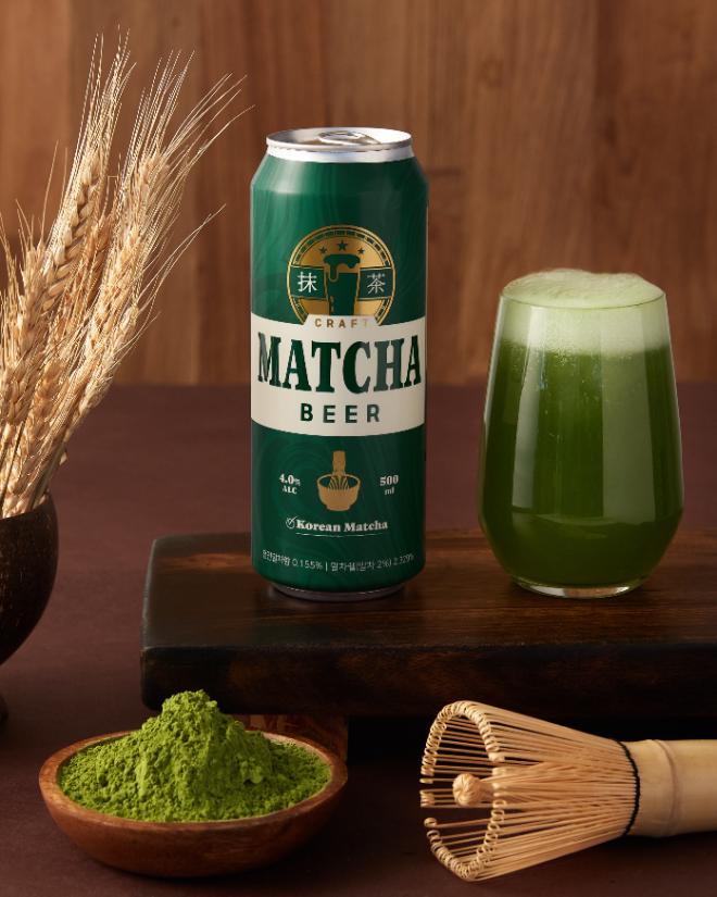 "국내산 말차의 달콤 쌉쌀한 풍미와 맥주의 청량함" GS25 X 카브루, '... - 뉴스 썸네일 이미지