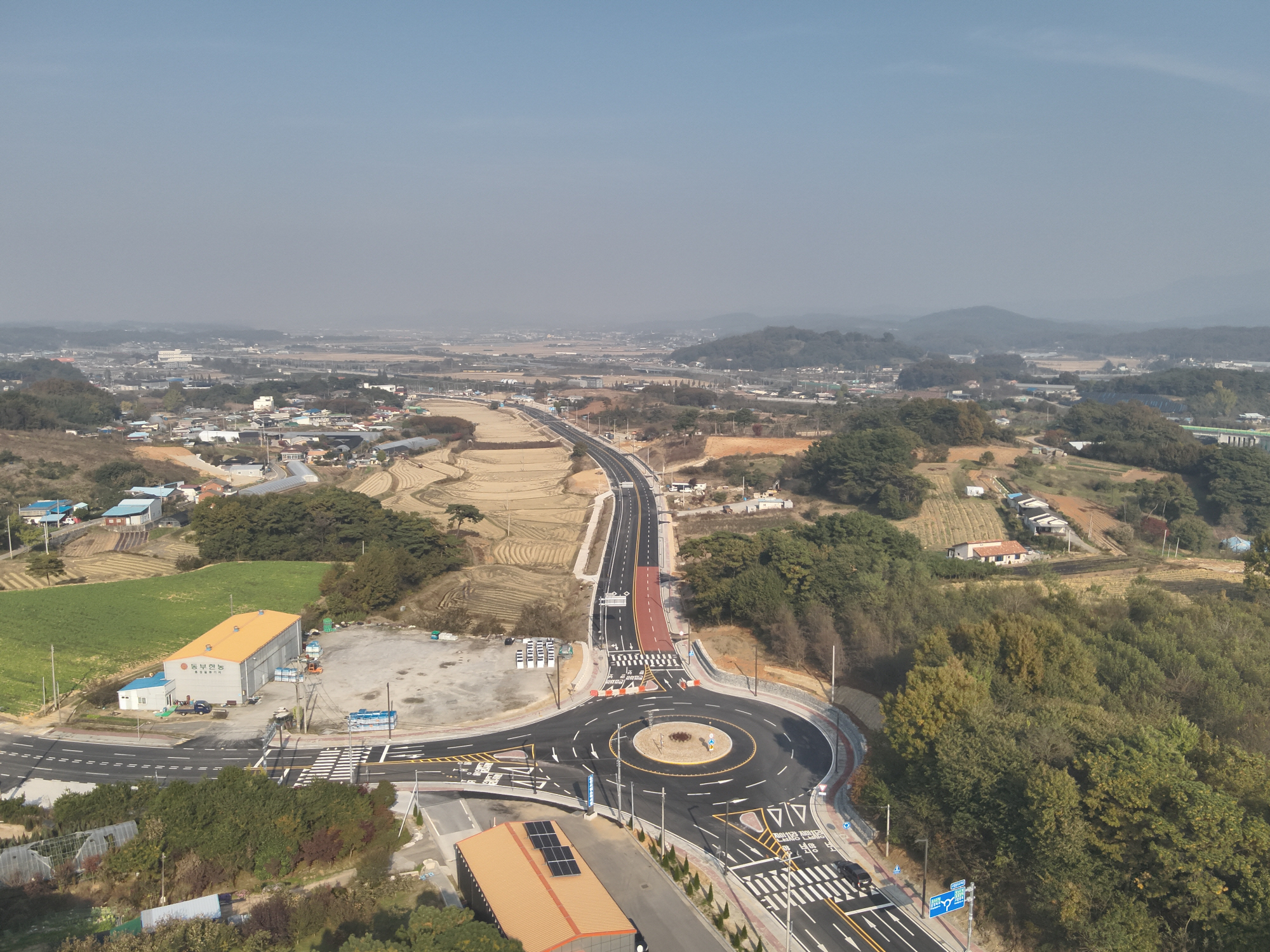 '고암-역재’ 지방도 신설노선을 1일 개통 (충남도 제공)