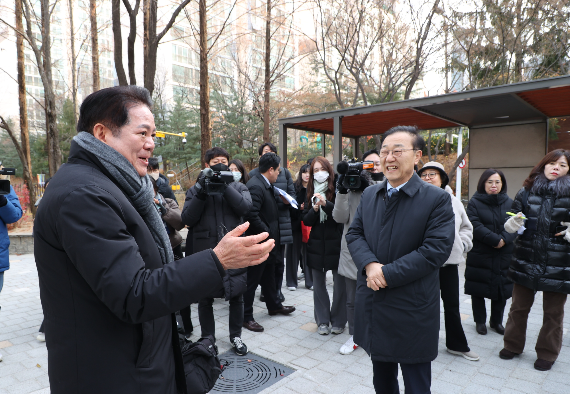 국토부 평촌신도시 선도지구 현장 방문