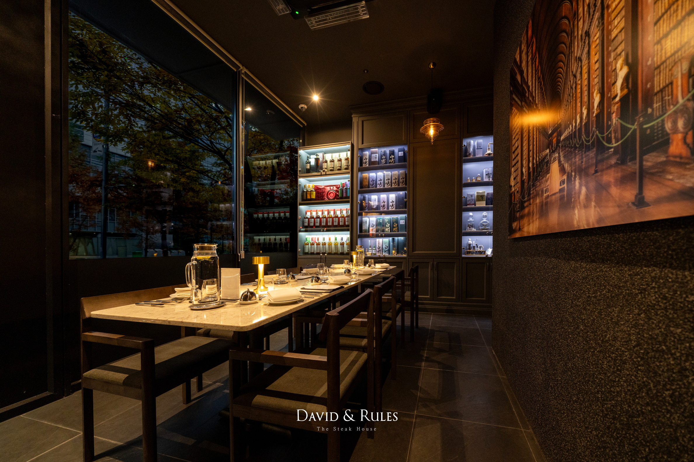 판교 데이빗앤룰스, 프라이빗한 다이닝 위한 ‘The Chamber Room’ 운영