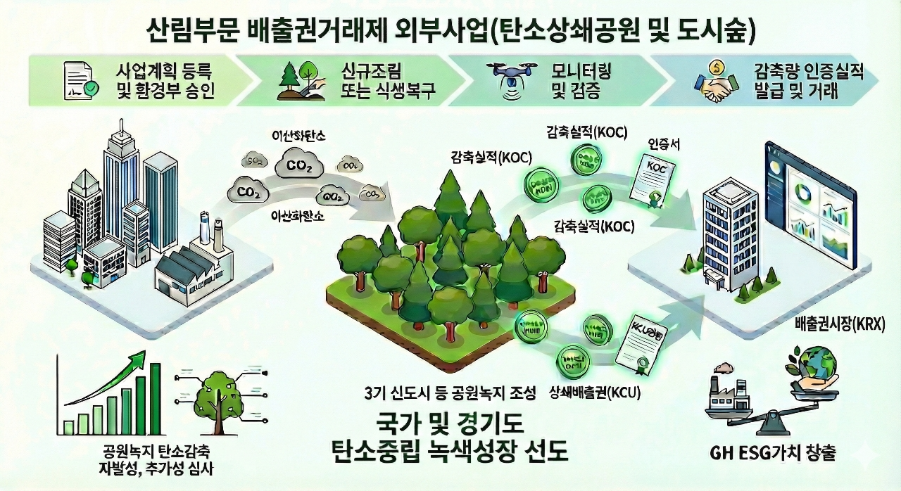 산림부문 배출권거래제 외부사업