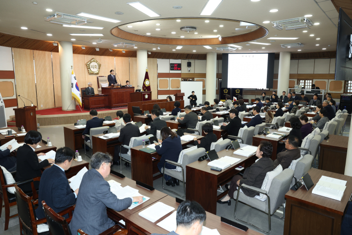 제299회 제2차 정례회 폐회 (고양시의회 제공)