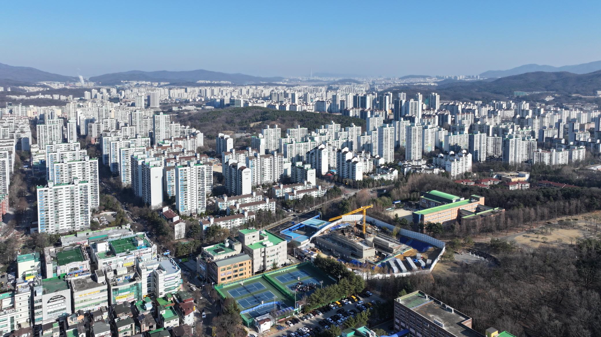 분당 노후계획도시 전경 (성남시 제공)