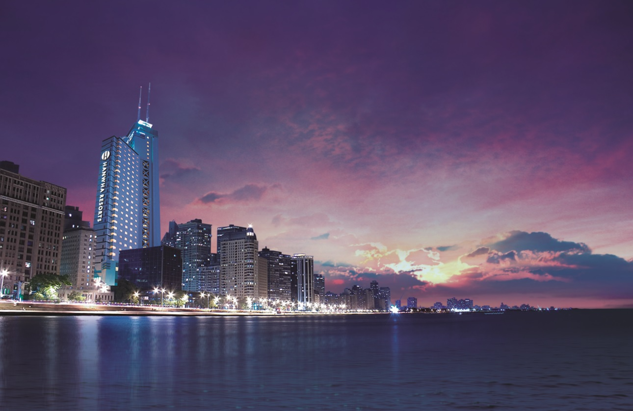 한화리조트 해운대 전경