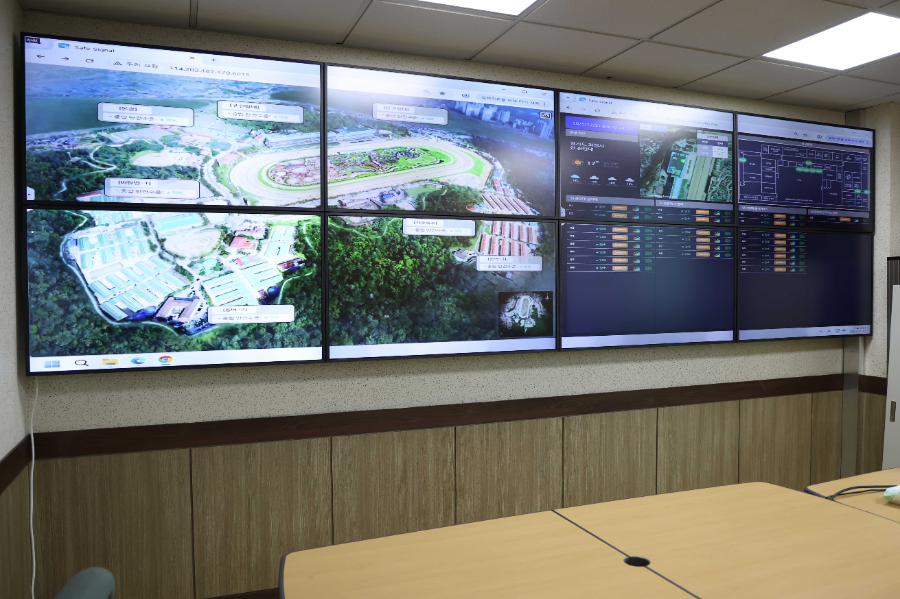 한국마사회 디지털 안전 현황판