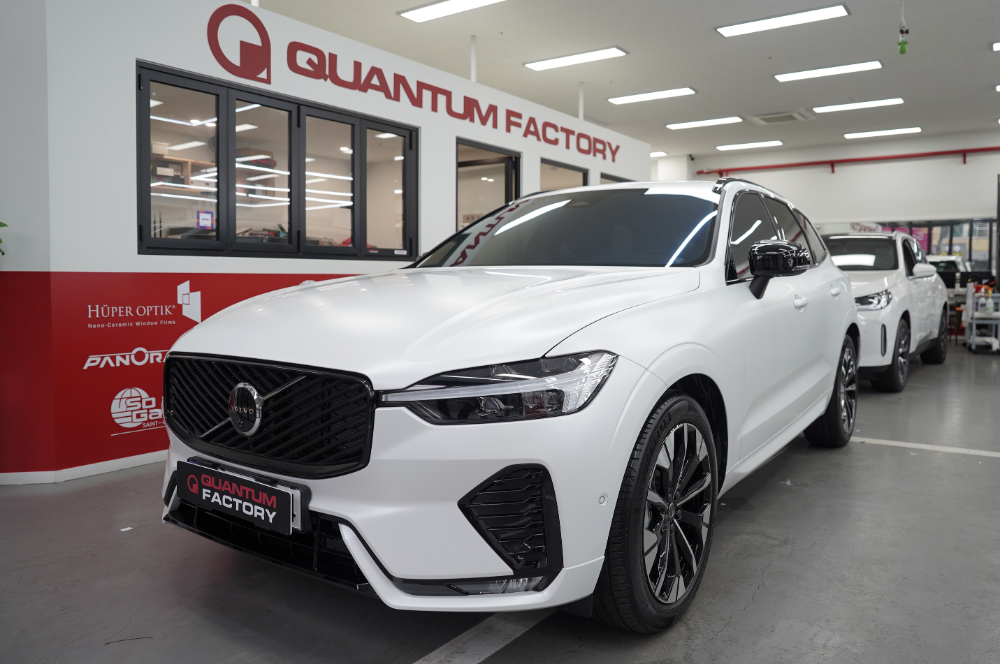 퀀텀팩토리 “볼보 PPF 필름 시공, 강남 서초 지역 무광 화이트 여성 수요↑”