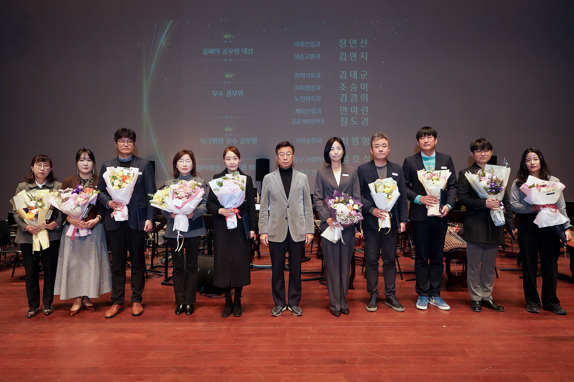 성남시 올해의 공무원 대상 (성남시 제공)