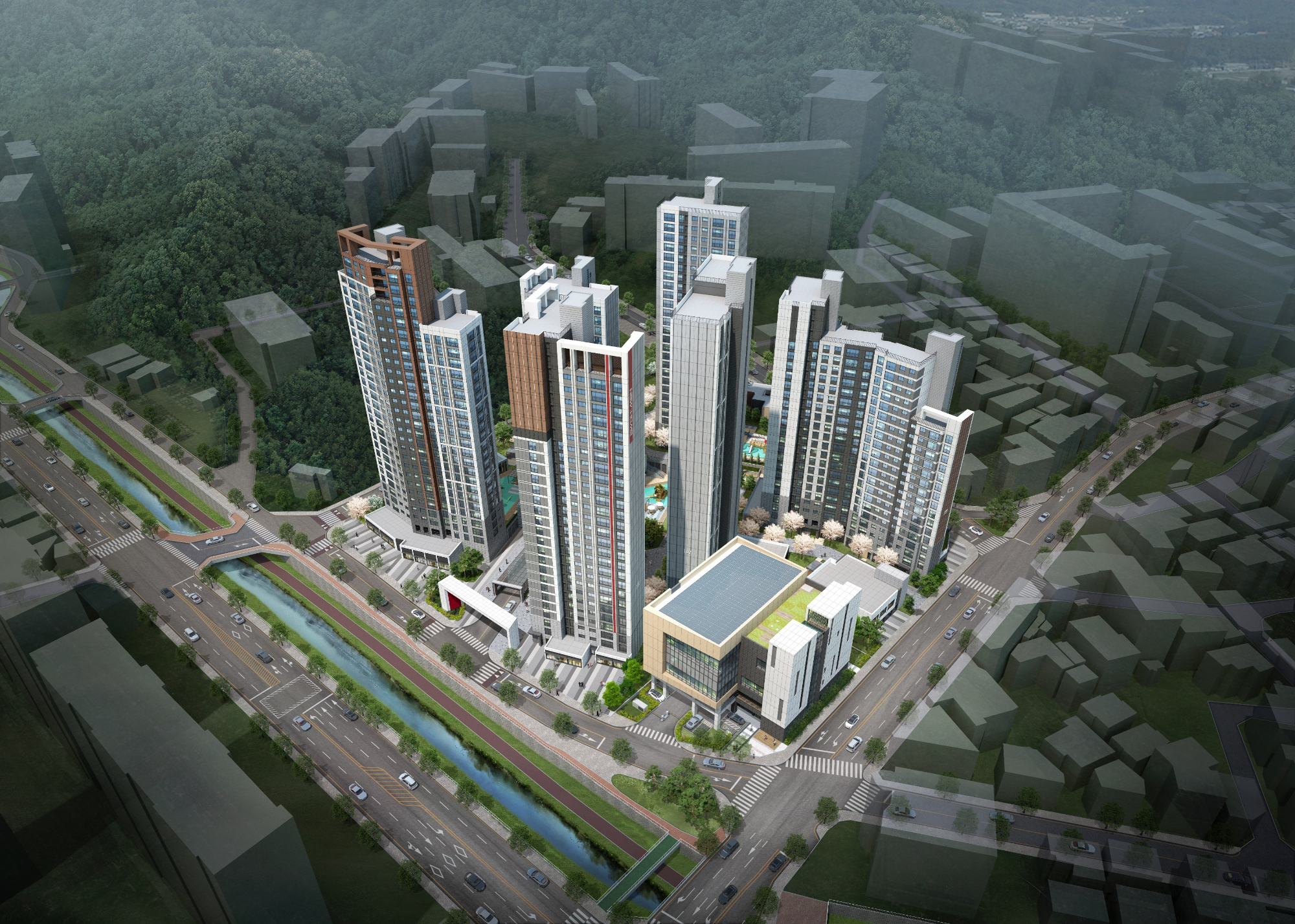 양지마을 주거재생혁신지구 사업 조감도 (안양시 제공)