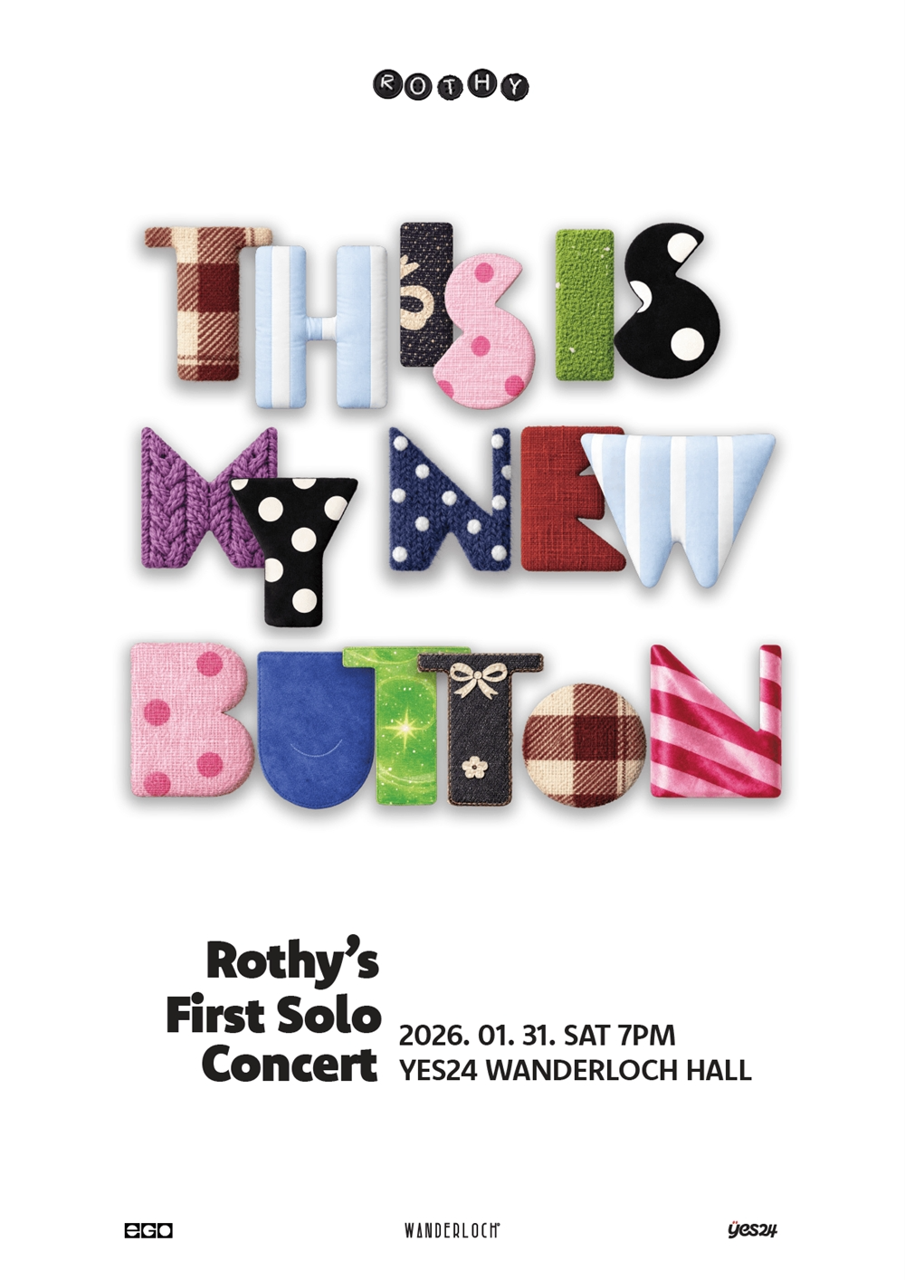 로시, 데뷔 첫 단독 콘서트 ‘This Is My New Button’ 개최…고품격 무대 선사 예고