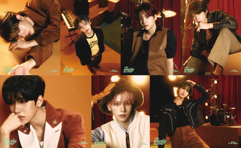 엔싸인, 새 싱글 'Funky like me' 콘셉트 포토 공개 완료…기대감 더하는 비주얼